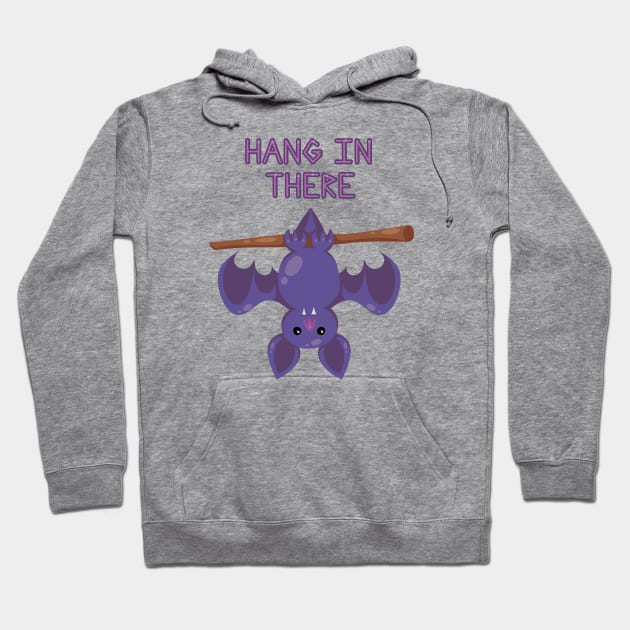 Hang In There - Bat Hoodie by JadedOddity